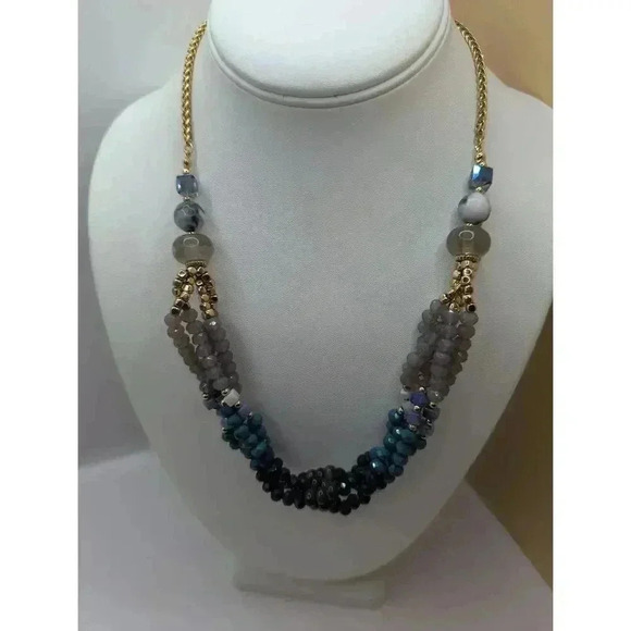 Avon Goldtone Multicolor Moroccan Nights Beaded Necklace - Picture 1 of 6